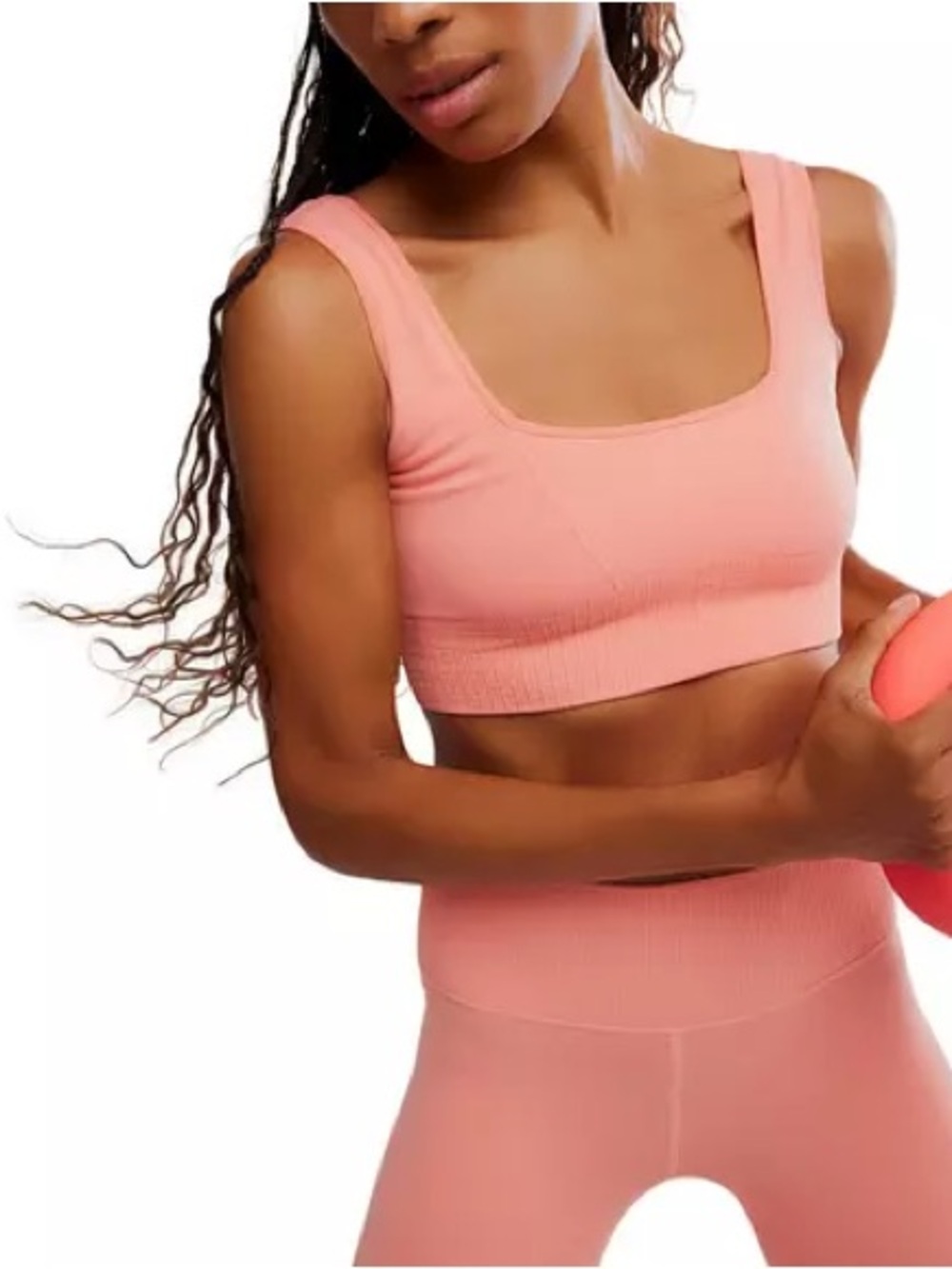 Free People Square Neck Good Karma Bra